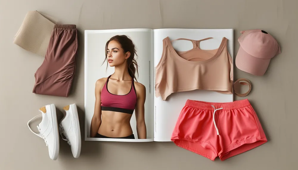 Styling flat lay
