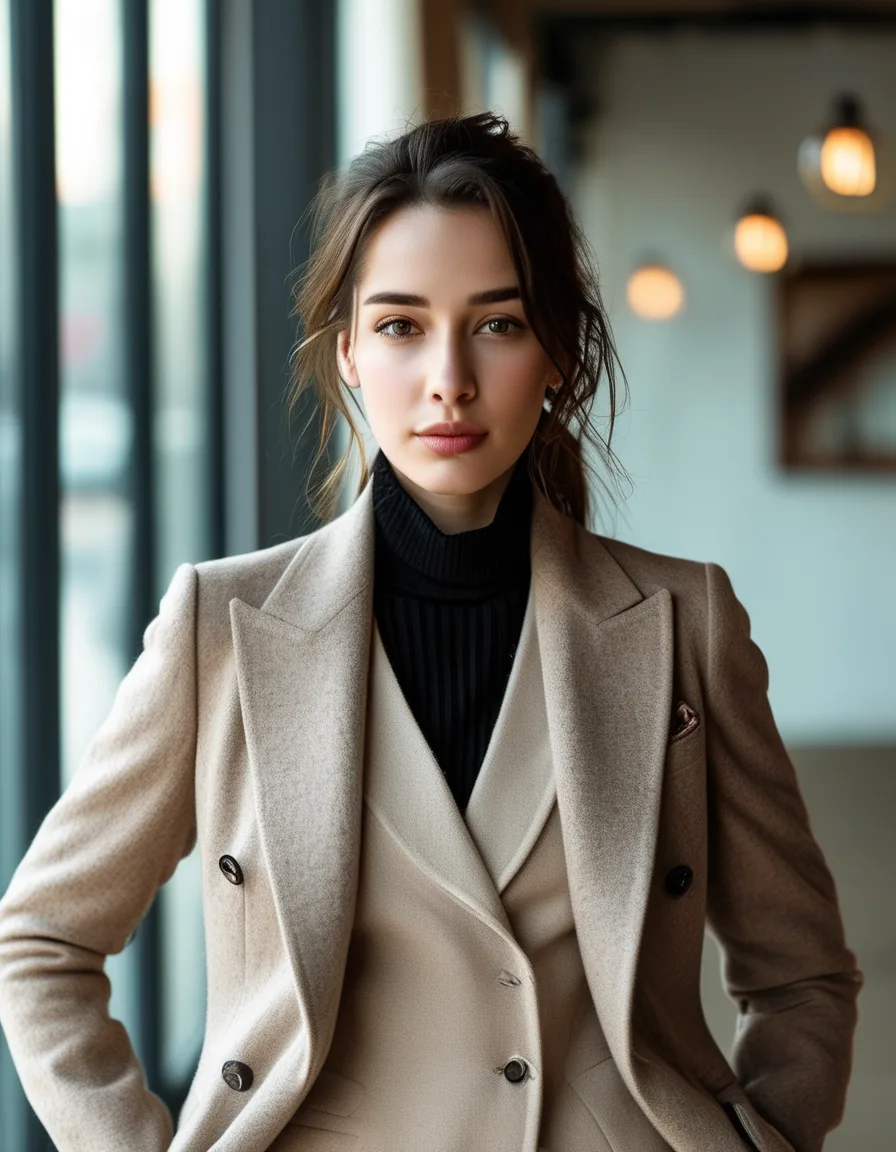 Why Even the Softest Luxe Athleisure Outfit Needs One Genuinely Structured Piece